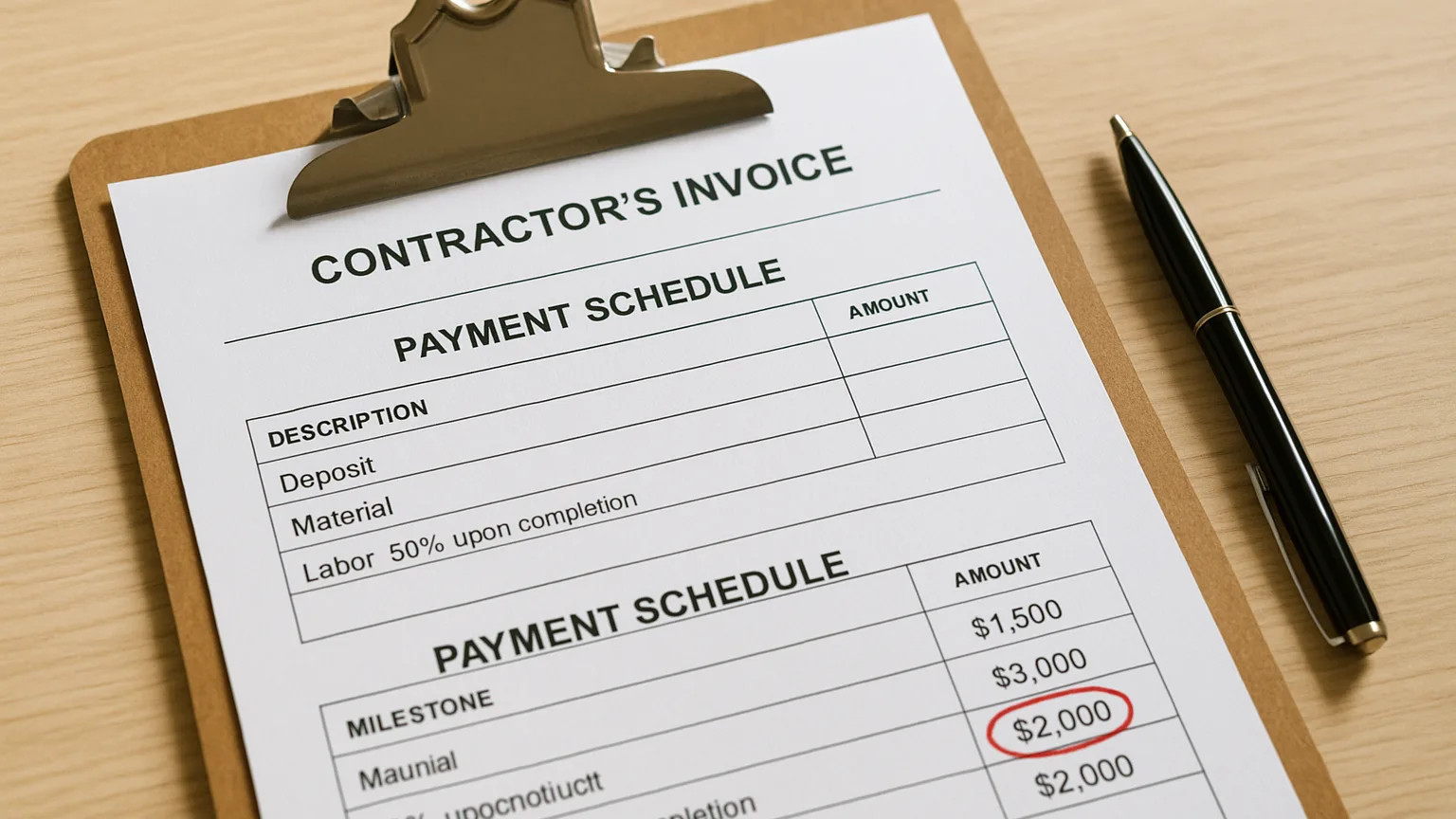 Deposits, Draws And Payment Pressure